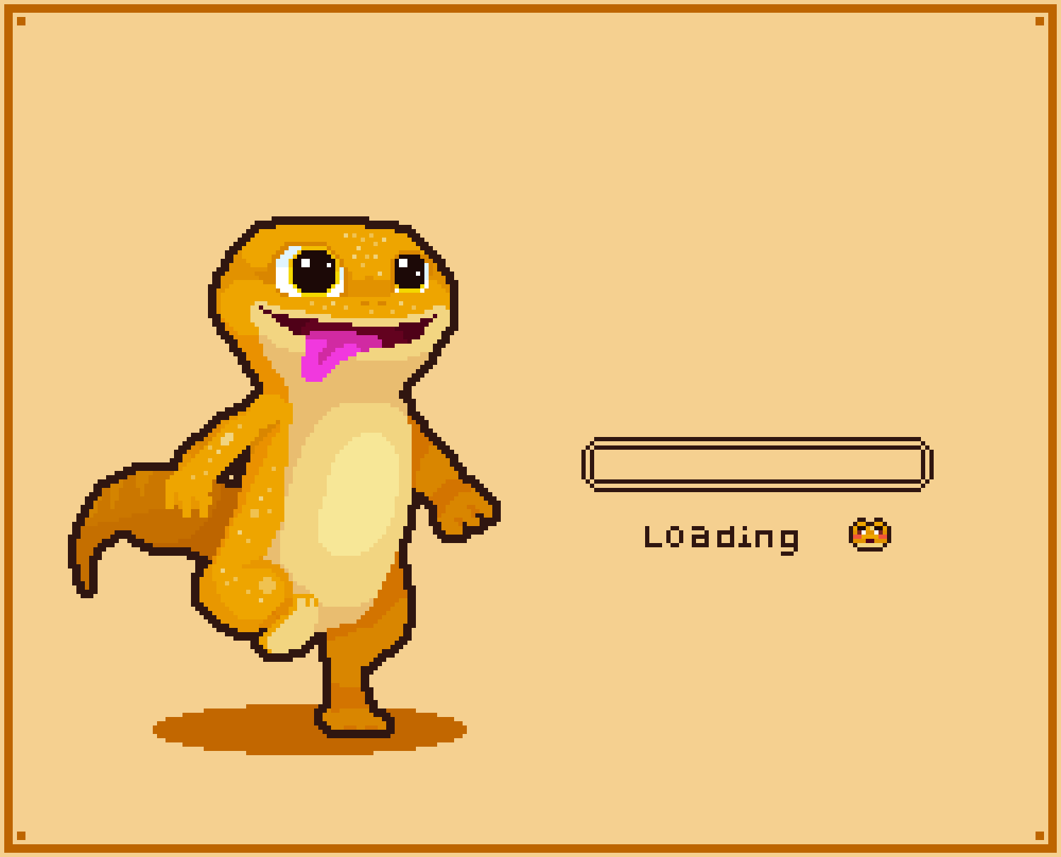 Pixel Geko Screen, 2024