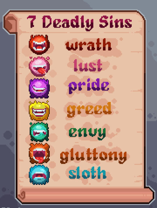 7 Deadly Sins Icon, 2023